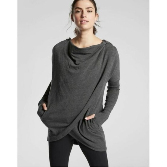 Athleta Purana Sweatshirt Wrap - Picture 4 of 8